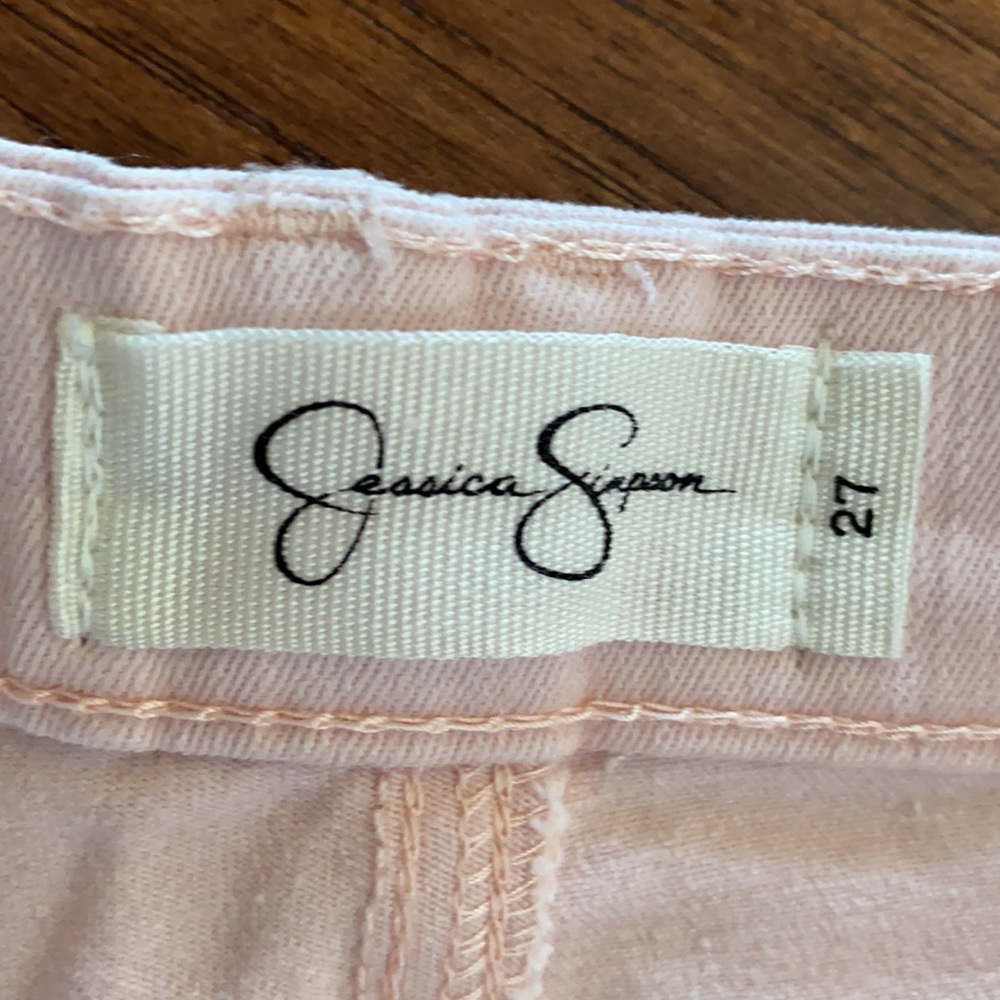 Jessica Simpson Peach Whip Nomad Shorts Size 27 - Picture 7 of 10